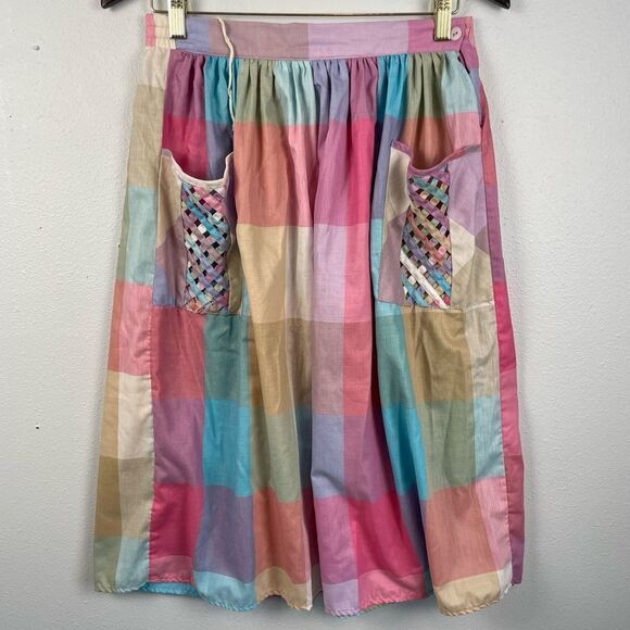 Vintage Oops Too California Pastel Top and Matching Skirt Size M EUC - Picture 7 of 10